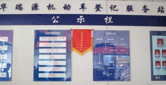 与“优秀服务站”流动红旗相伴的265天